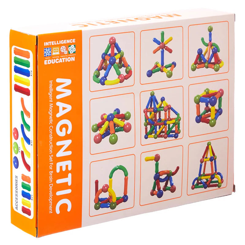 42 pcs Magnetic Building Sticks