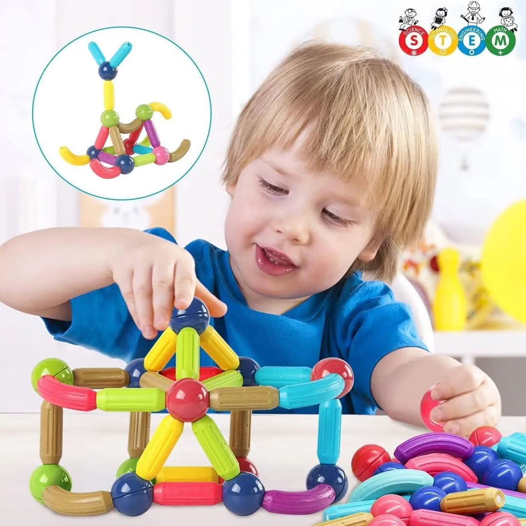 42 pcs Magnetic Building Sticks