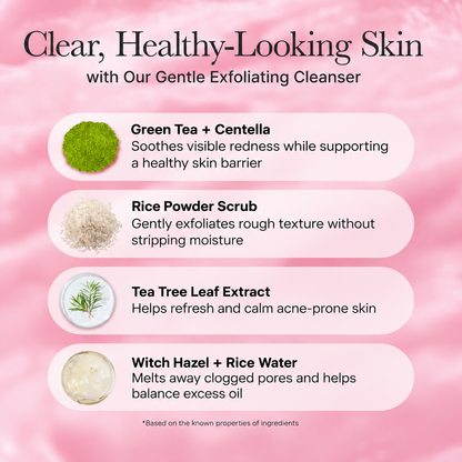 Fresh Green Rice Mochi Cleanser