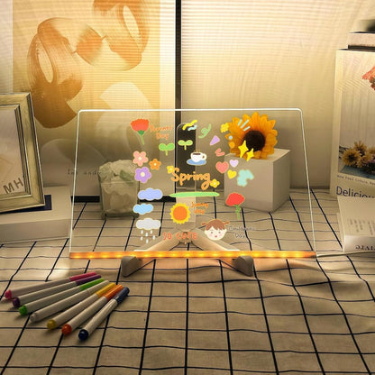 لوحة رسم متوهجة LED ملونة